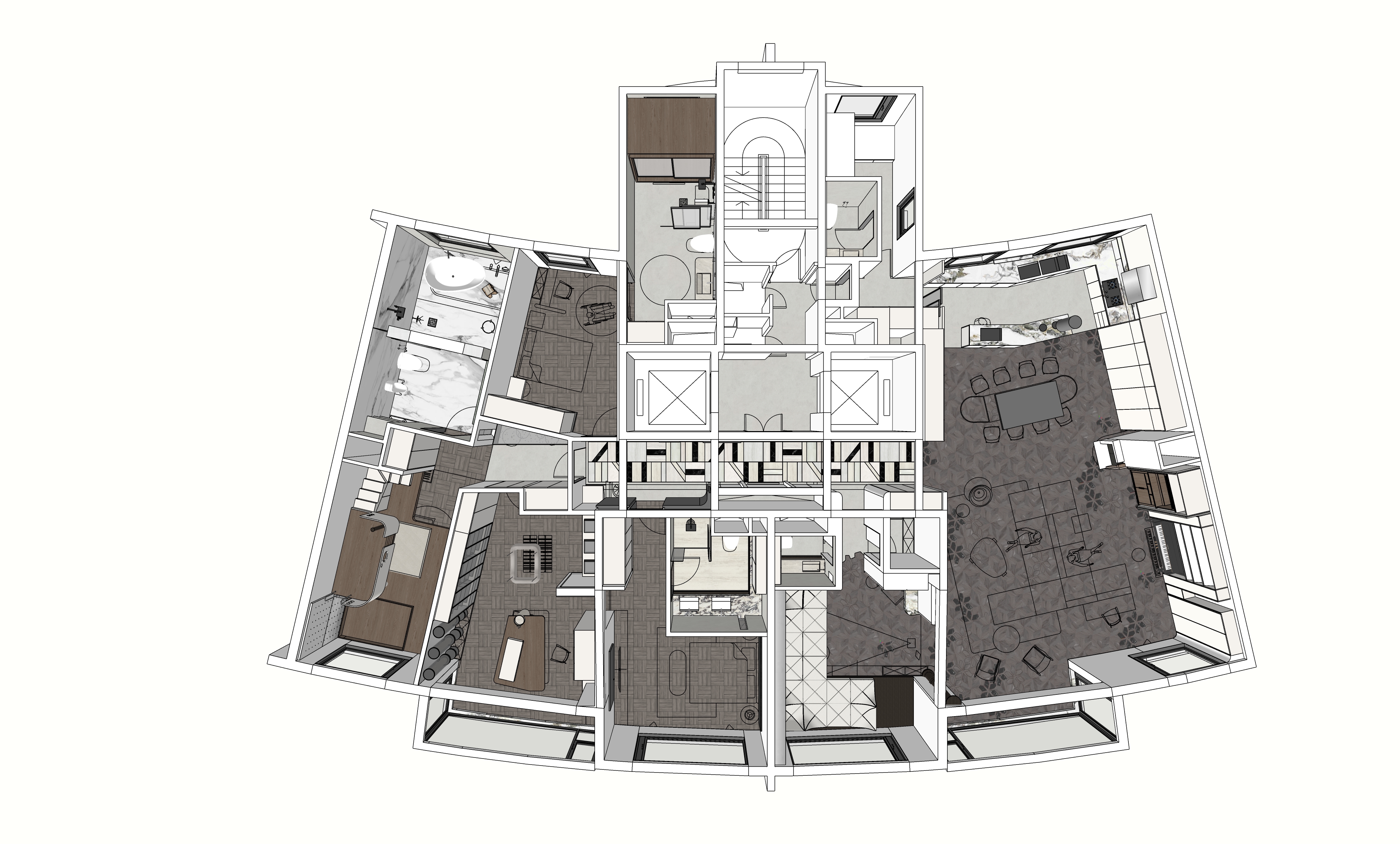 高知复古美宅丨中国北京丨未明确提及整体设计方,主创孙佳靓,主案曹庆等-90
