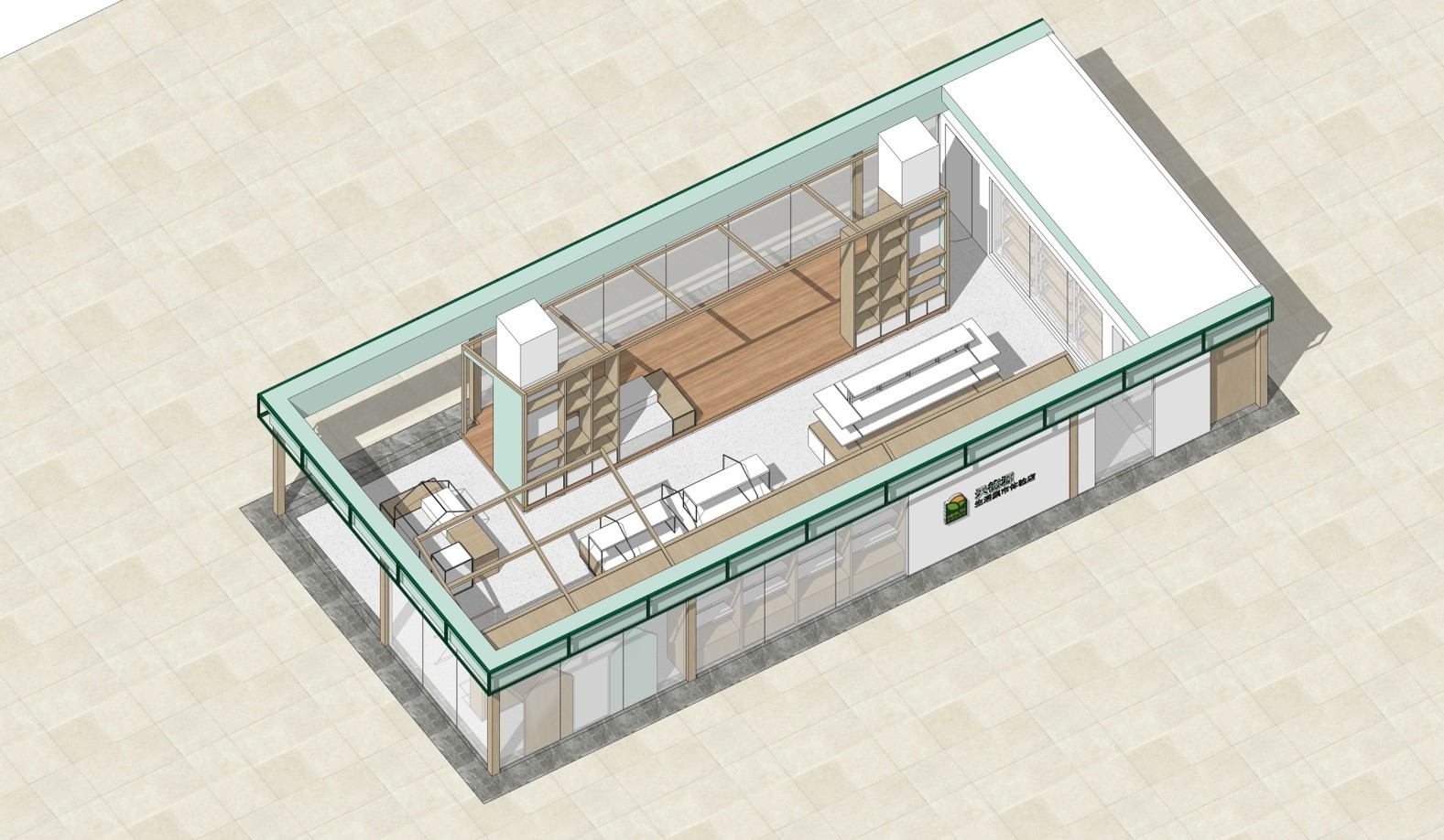 新零售品牌店空间设计-1