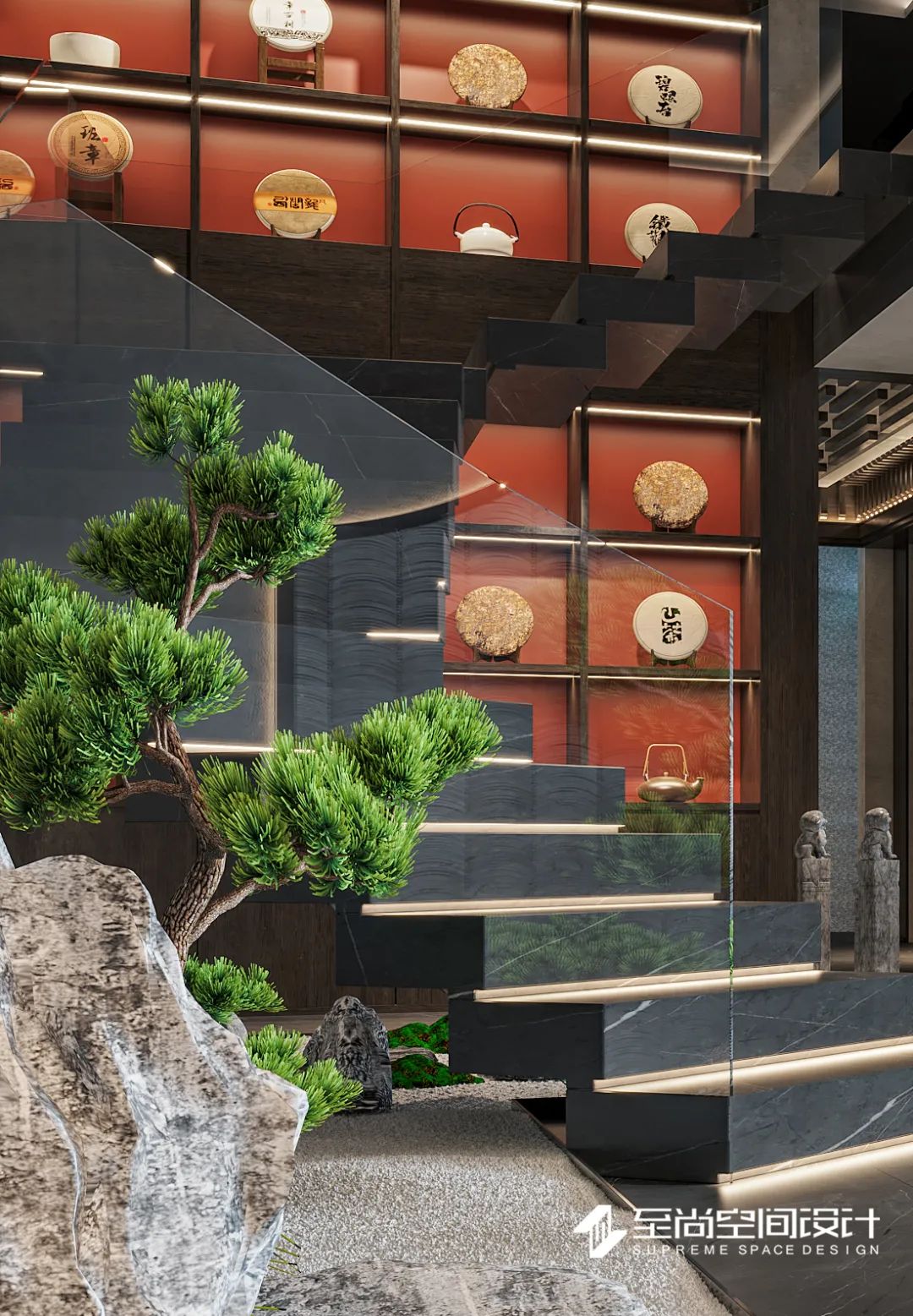 洪普号茶庄丨中国东莞丨东莞市至尚空间设计有限公司-25