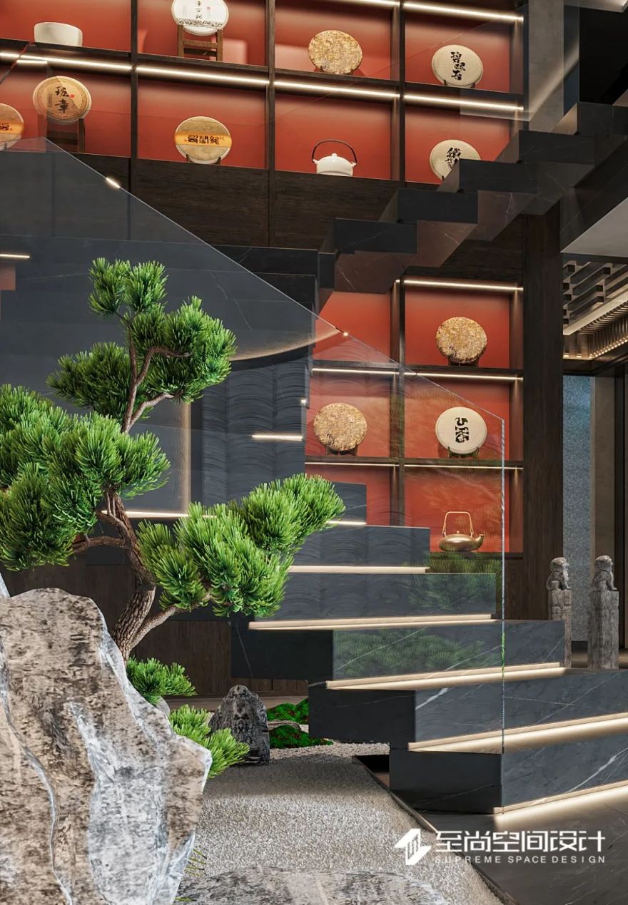 洪普号茶庄丨中国东莞丨东莞市至尚空间设计有限公司-25