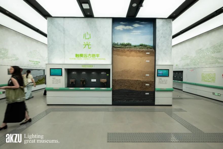 玉架山考古博物馆基本陈列|埃克苏博物馆照明项目-116