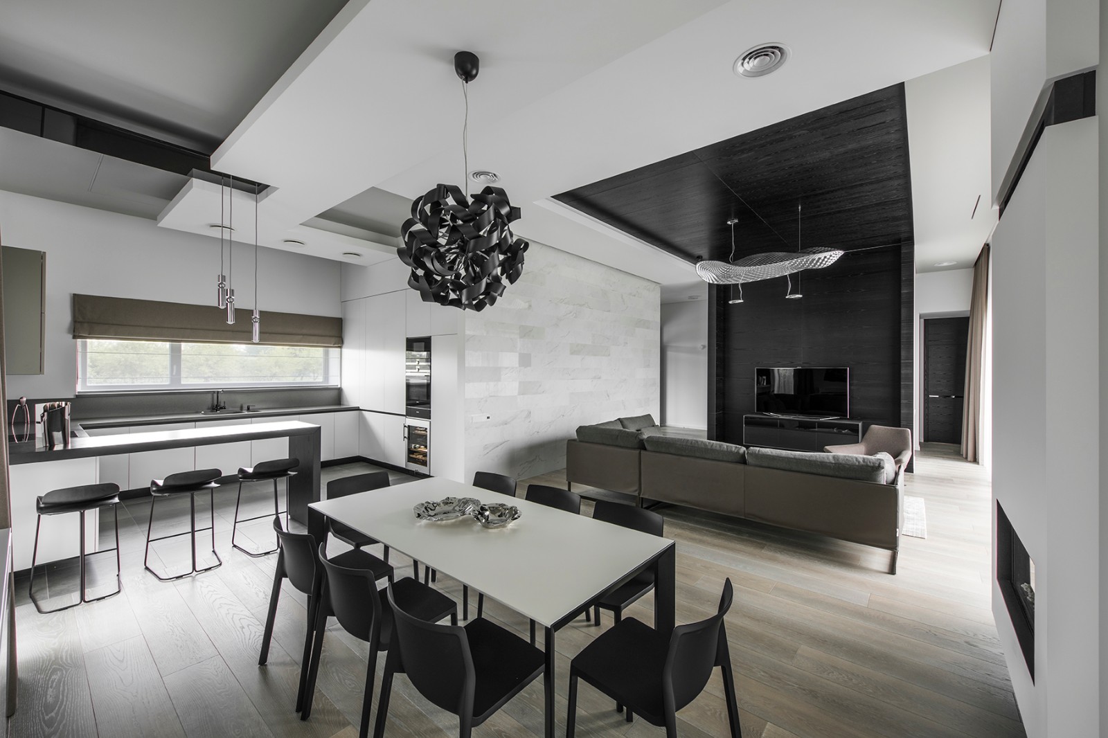 黑白灰+大理石，理性沉稳的自在归所 | Rimartus-1