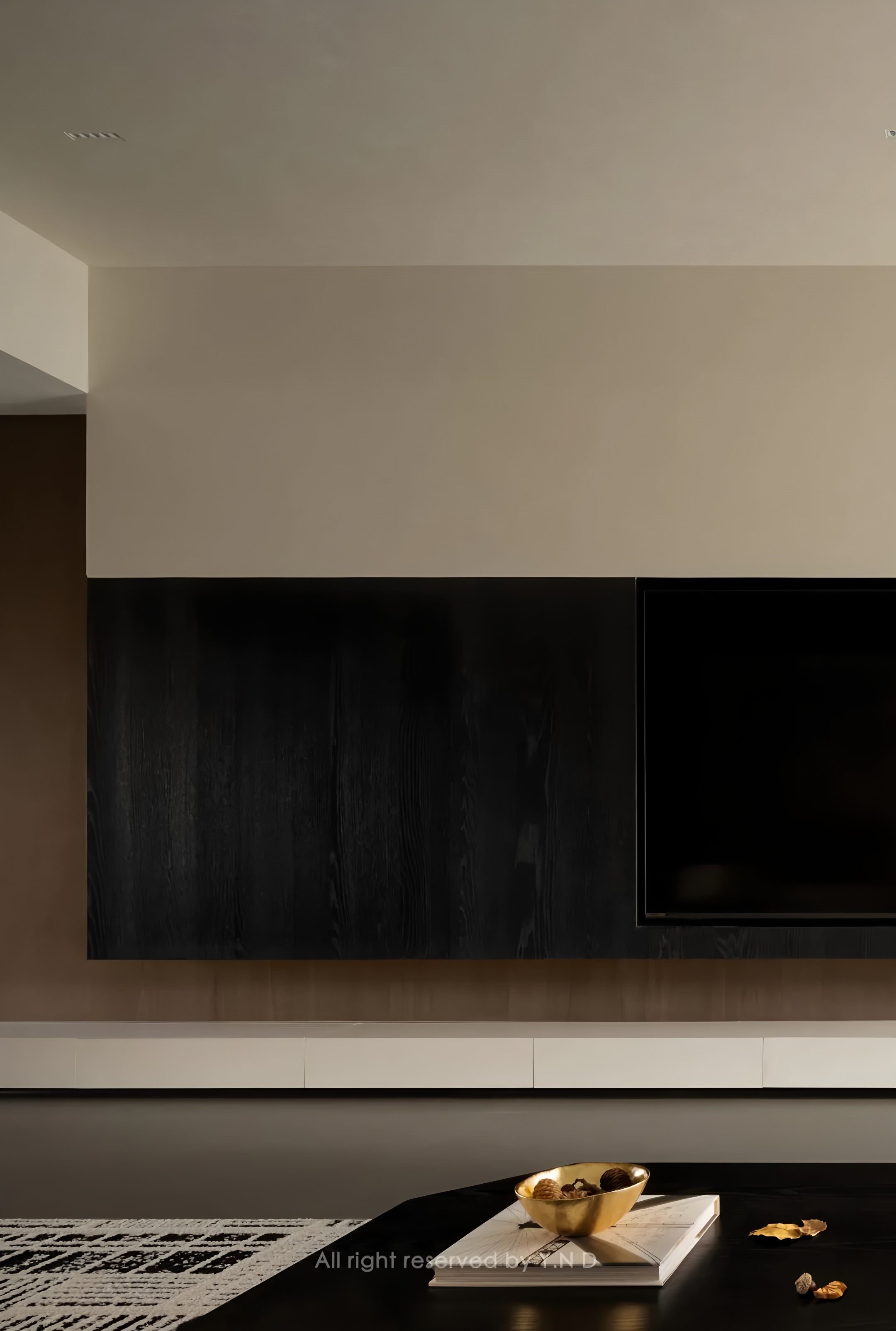 黑咖系 广东·汕头160m²住宅设计丨中国汕头丨伊诺设计Y.N Design-25