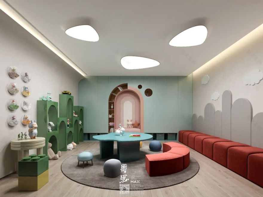 马思室内设计 | 现代轻奢别墅, 间至味是清欢-122