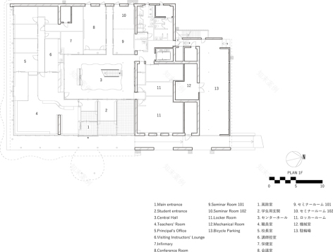 鹤冈市立荘内护理专门学校丨日本丨株式会社三上建筑事务所-45