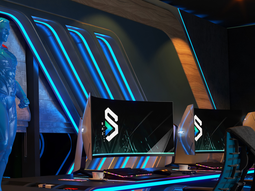 四人游戏室设计-24