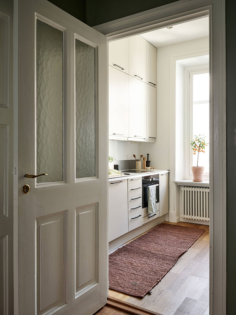 瑞典 46㎡小公寓的温馨设计-12