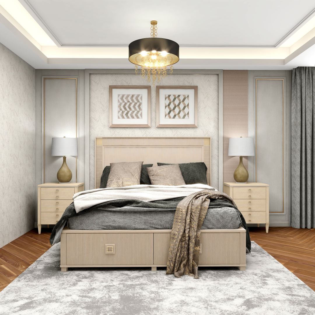 现代美式别墅设计丨洛克尚品-48