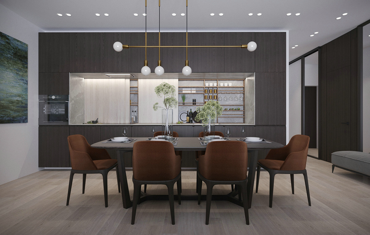 现代简约风,质感和舒适并存的生活空间!-6