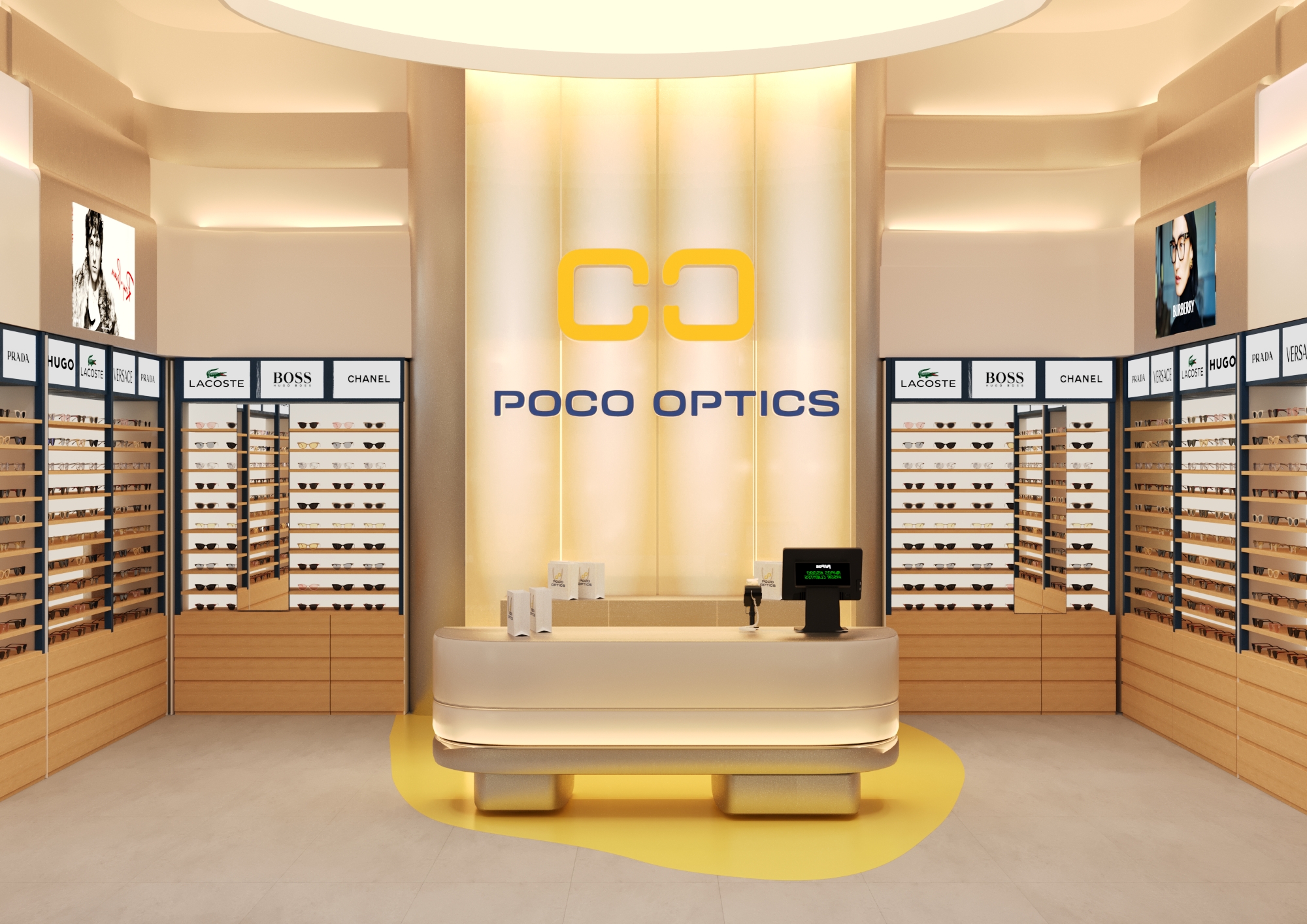 POCO OPTICS光学商店室内设计丨阿联酋迪拜-4
