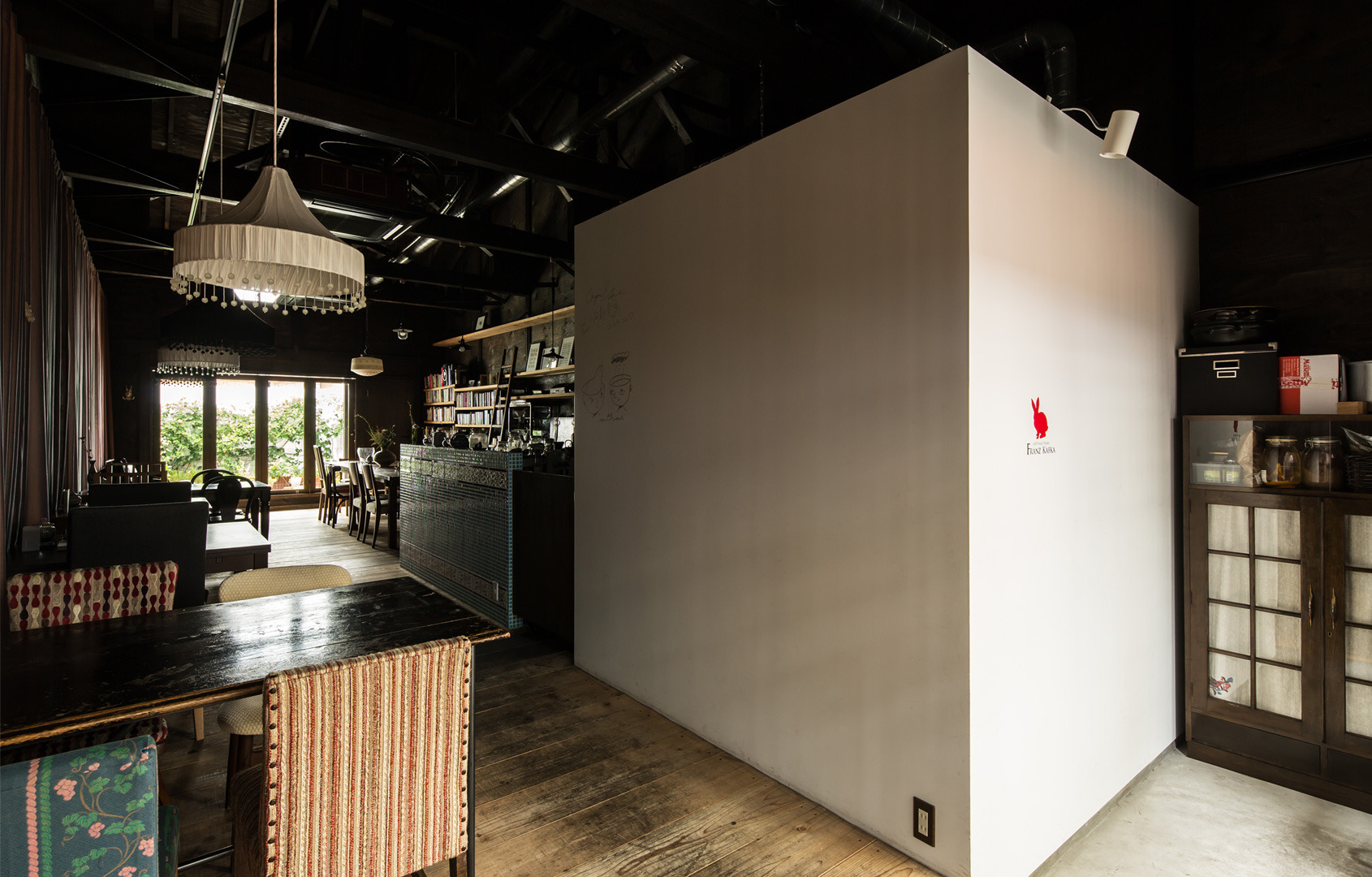 奈良世界遗产地里的古董书咖—— CafeFranzKafka-5