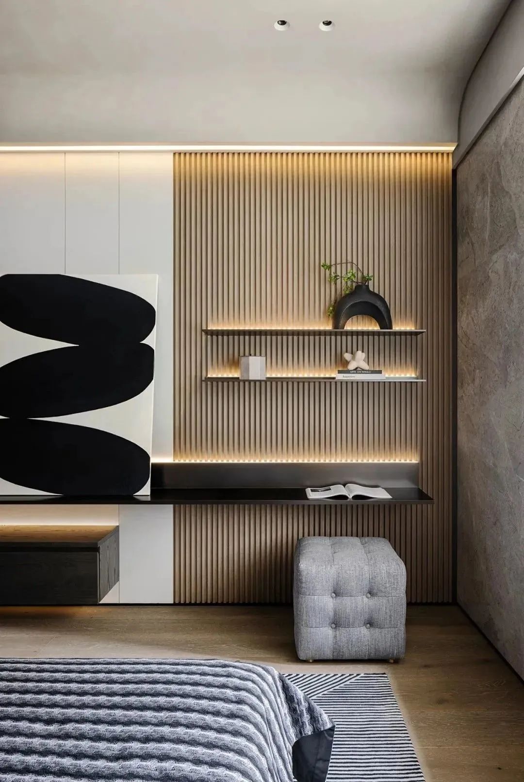 现代风格大平层设计-58