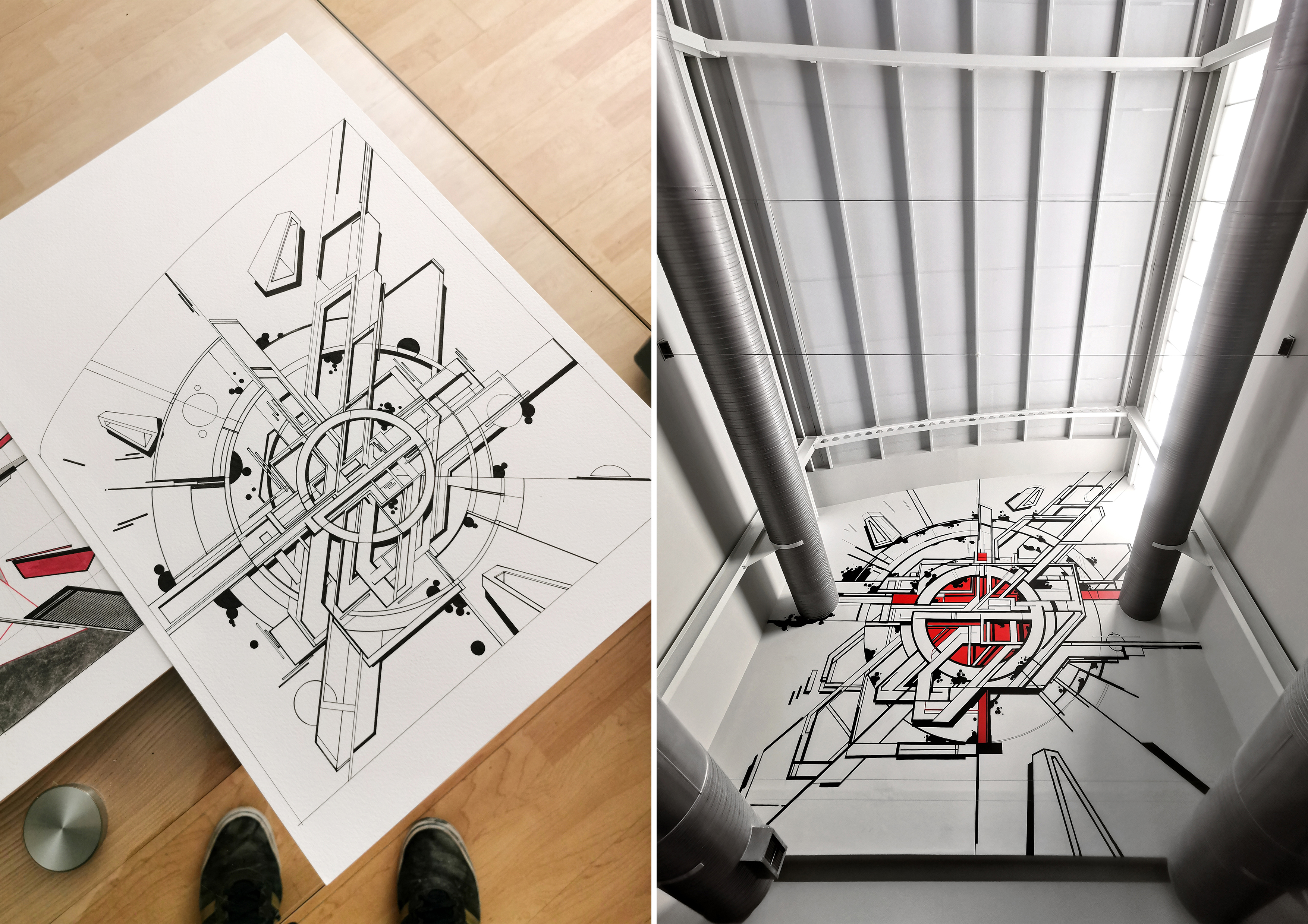 Haefele Technology 室内壁画设计丨PEG Design-35