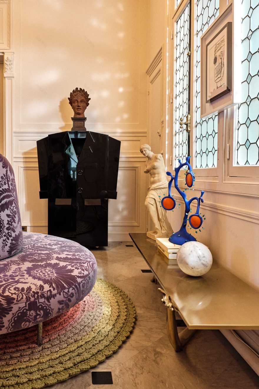 Uchronia对时尚设计师Eli Mizrahi巴黎公寓的改造丨法国巴黎-42