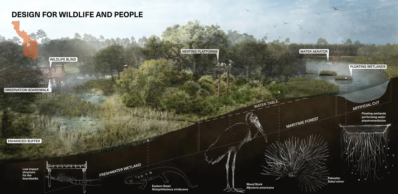 试验场:从高尔夫球场到屏障岛生态系统丨美国丨Design Workshop,Inc.-37