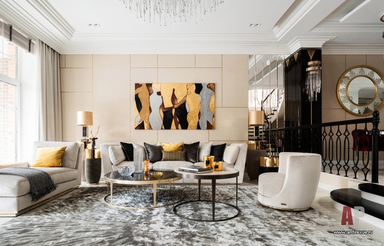 波罗的海带节日氛围的三层艺术装饰风格联排别墅丨俄罗斯加里宁格勒丨Чашкина Алена（恰什金娜·阿琳娜）-15