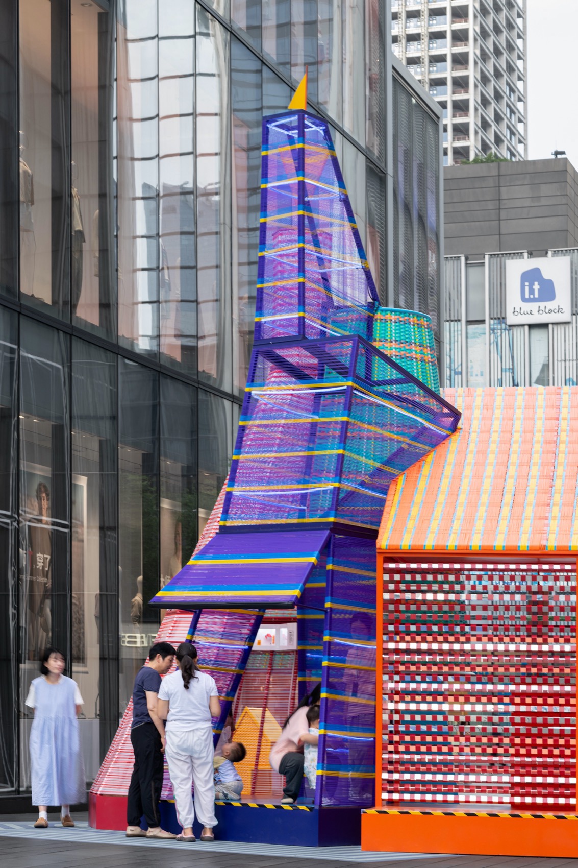 “编织城市 & 织梦屋”公共艺术装置 / 大星吉子设计工作室-18