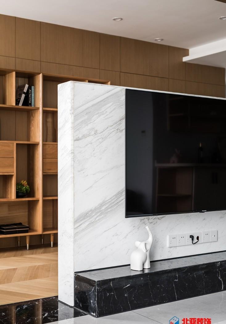 江苏北亚 120 平现代简约风 | 阳光、原木与时尚的共生-5