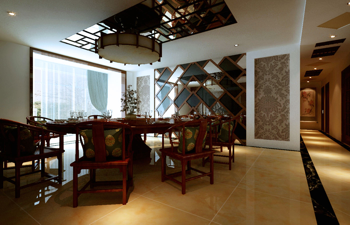 古韵东方 | 中式大宅设计案例解析-19