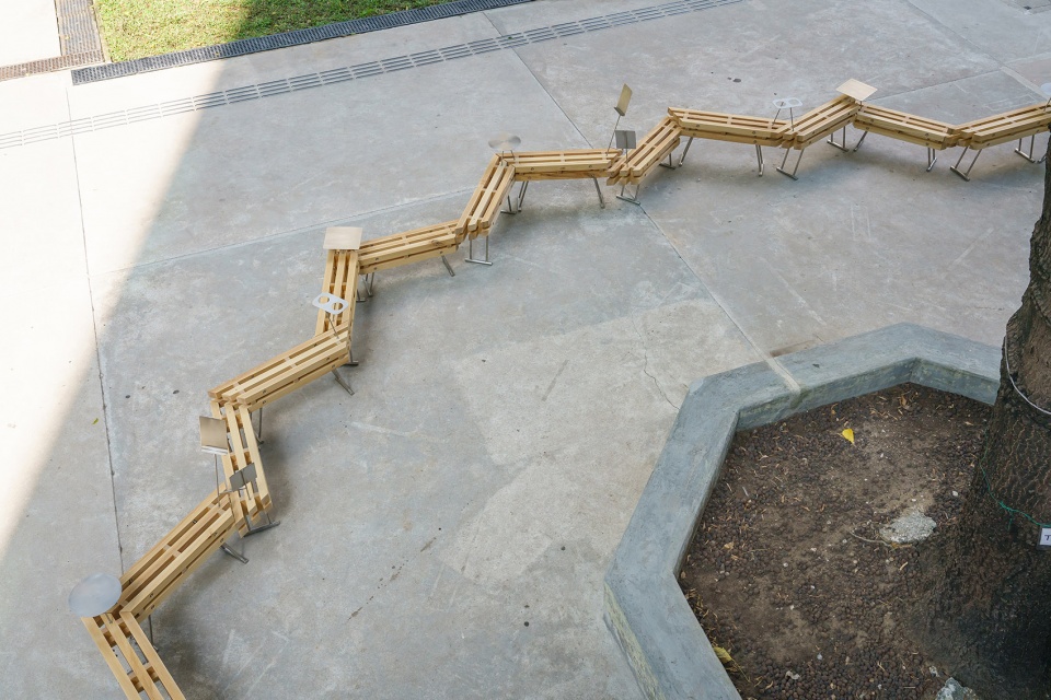 “连里枝”长椅丨中国香港丨纳研作室-28