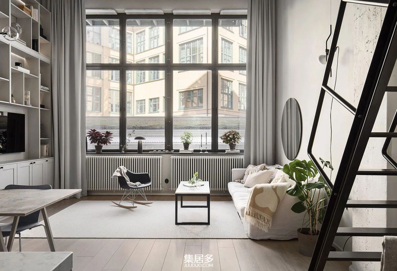 斯德哥尔摩工业风阁楼丨瑞典斯德哥尔摩-13