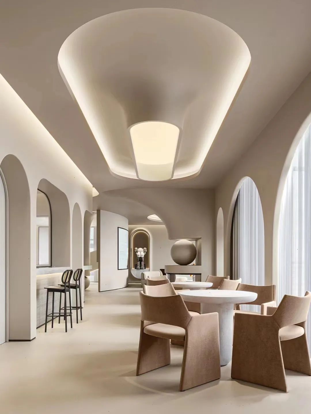 月子中心装修案例,打造温柔“她乡”丨中国杭州丨杭州领众装饰-21