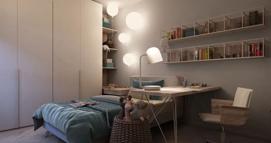 意大利伦巴第湖景大平层丨当地知名设计团队-34