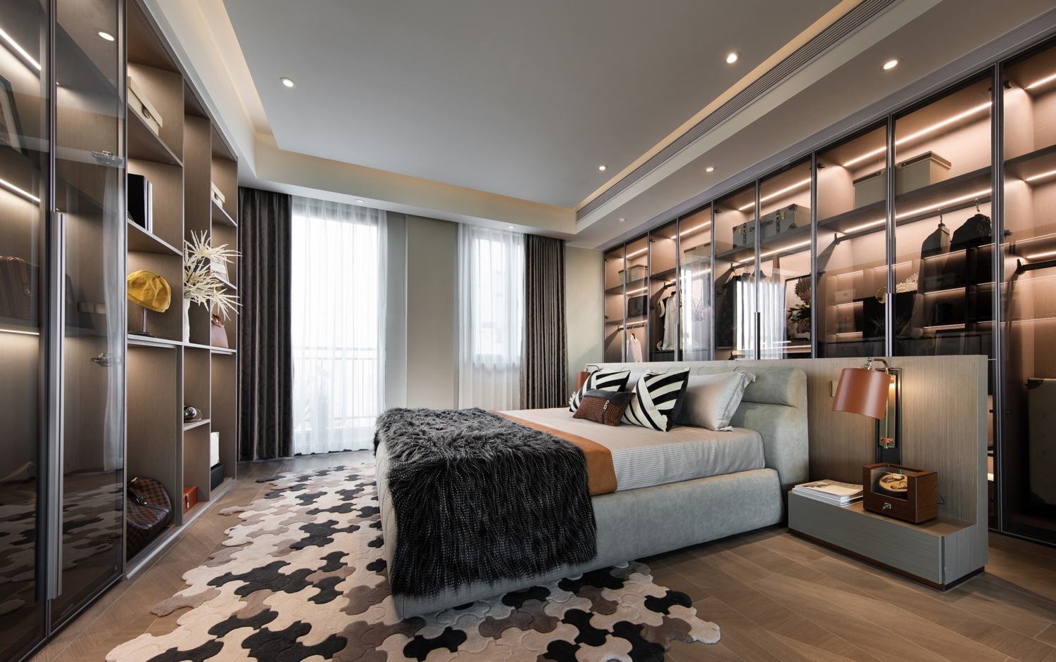 长越星城项目上下叠样板房丨中国长沙丨深圳市昊泽空间设计有限公司-30