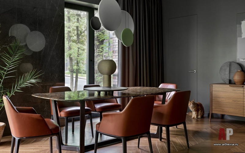 ЖК «Парк Рублево»三室公寓室内设计丨Шапошников Михаил-23