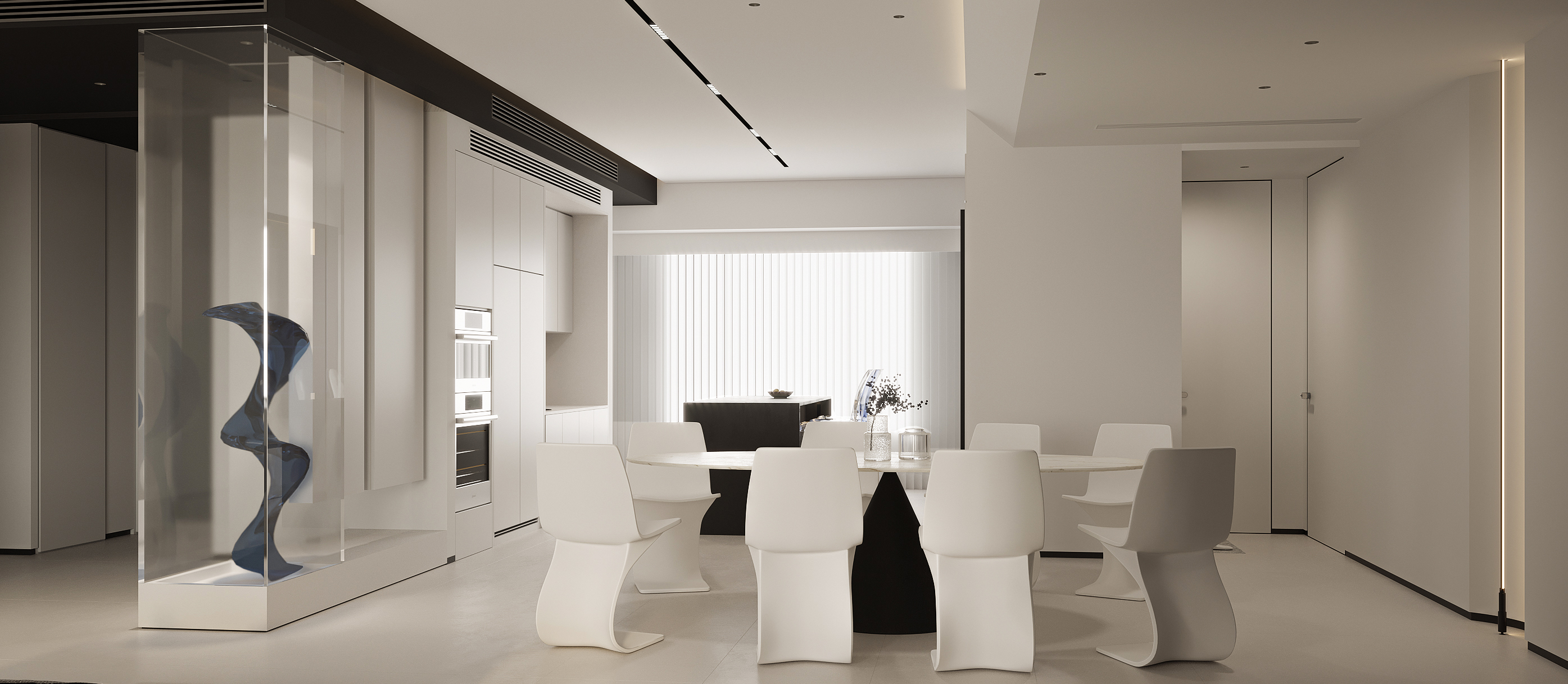 Corona渲染作品┃现代极简-5