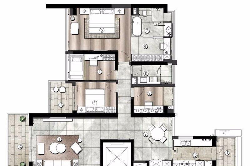 深圳前海东岸花园样板房 | 原生态意式格调 米洛提家具打造浓郁意大利风情-13