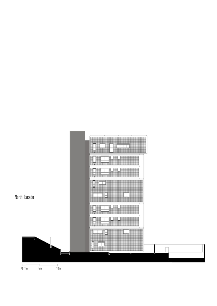 巴西阿雷格里港的混凝土住宅楼-58