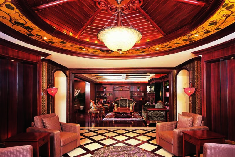 优山美地—最近别墅装修的室内泳池案例-10