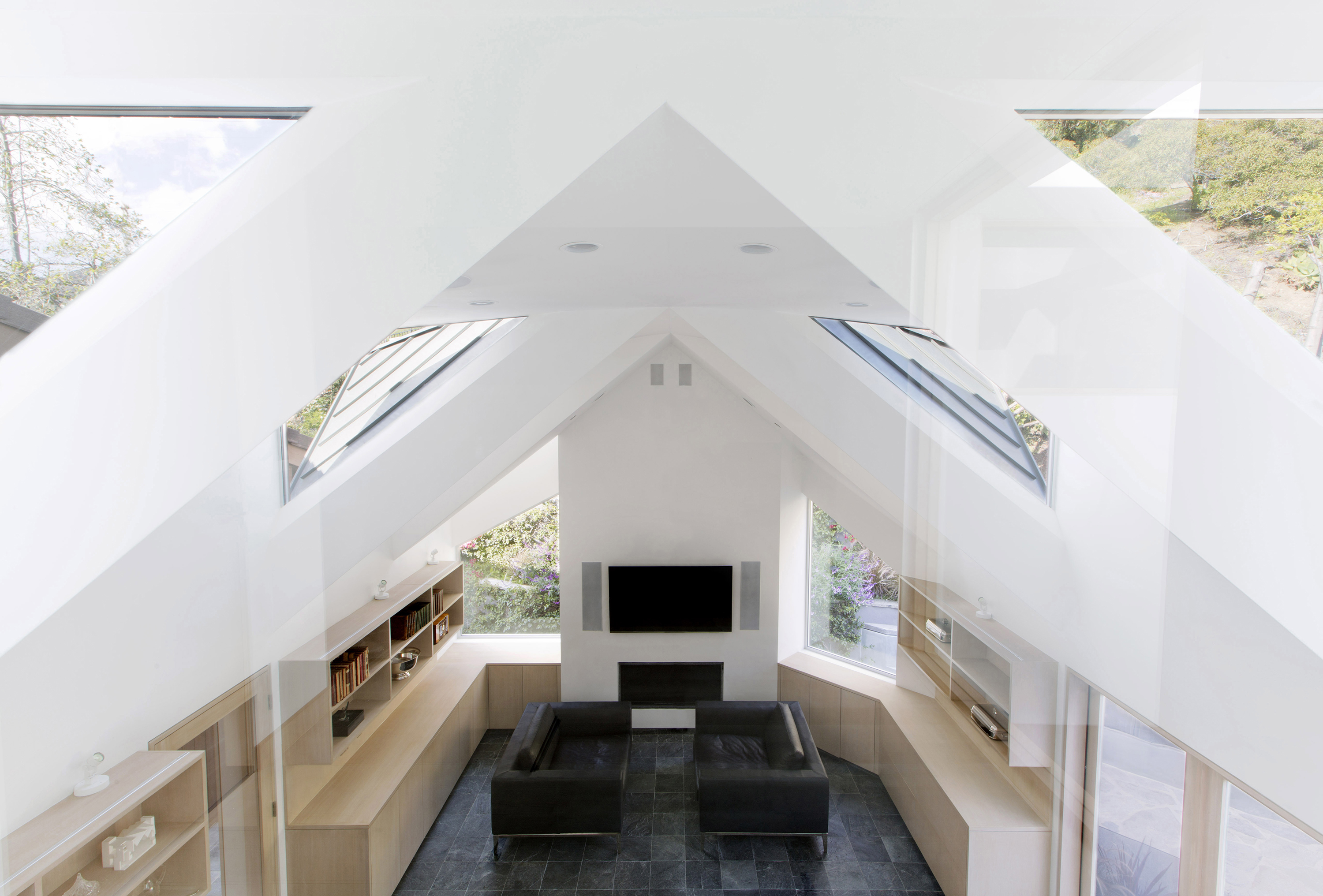 加州 Malibu 卫星办公住宅 | 融入环境的折叠空间-20