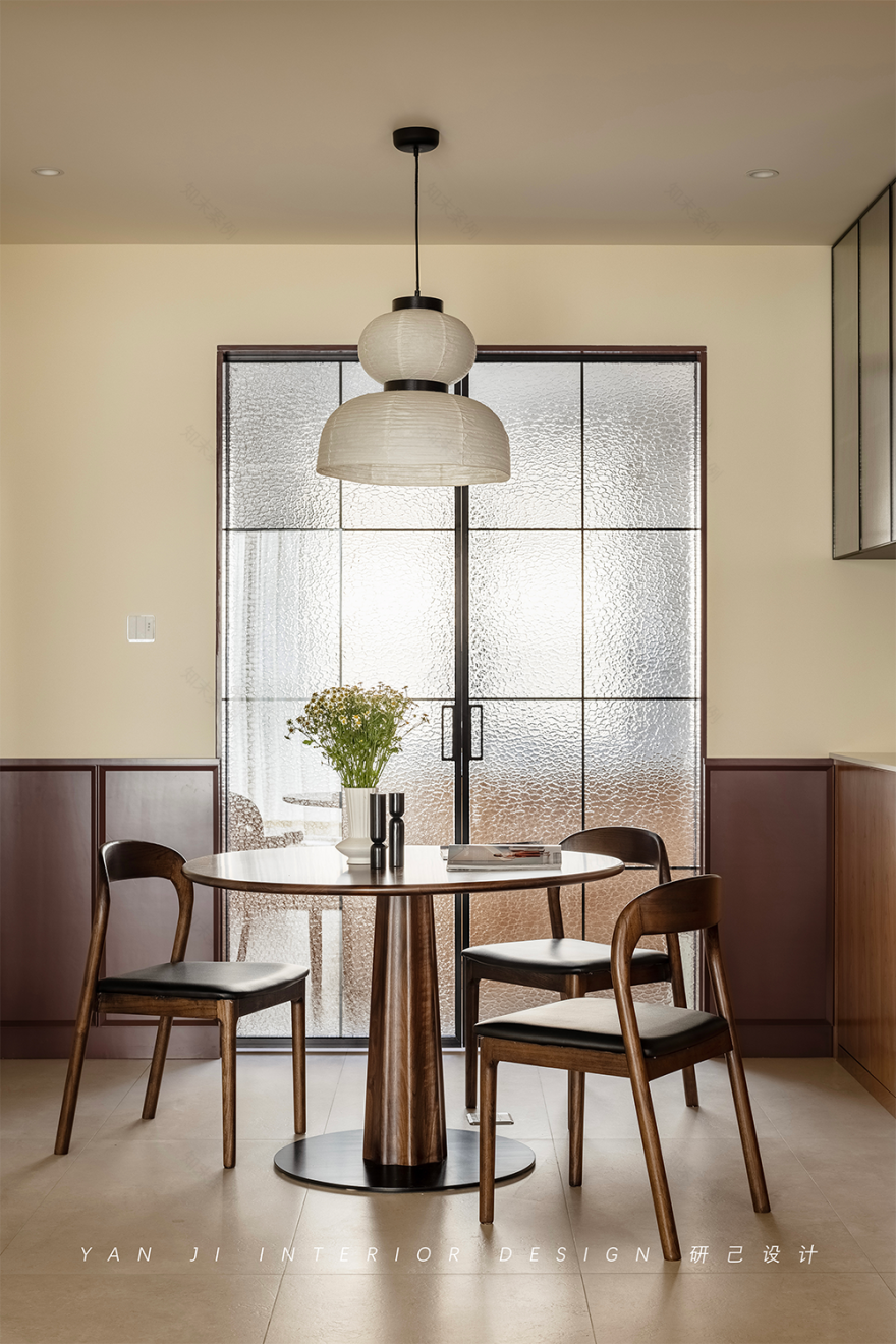 复古绿植上海宅丨中国芜湖丨研己设计-35