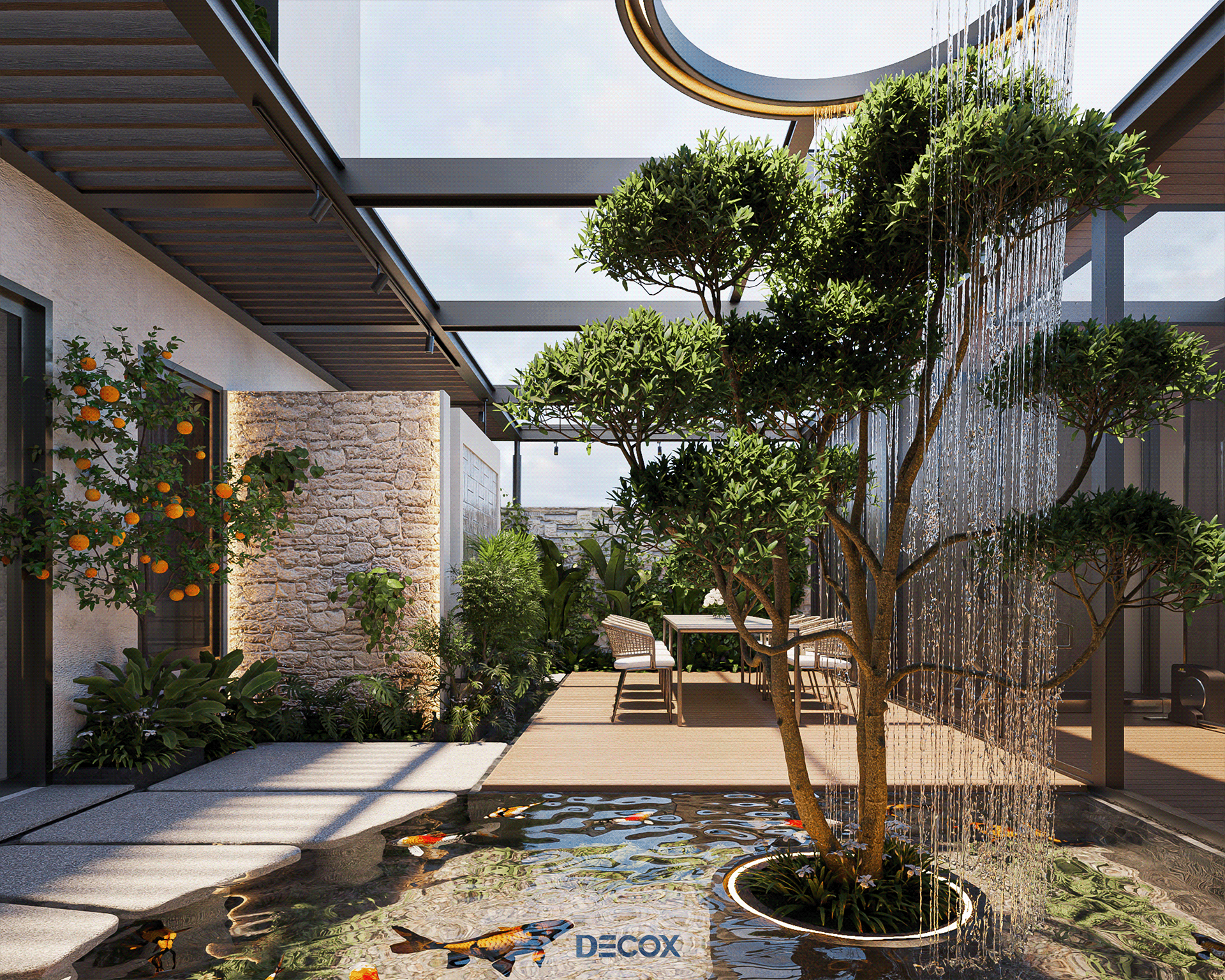 别墅庭院丨PHUONG RED-6