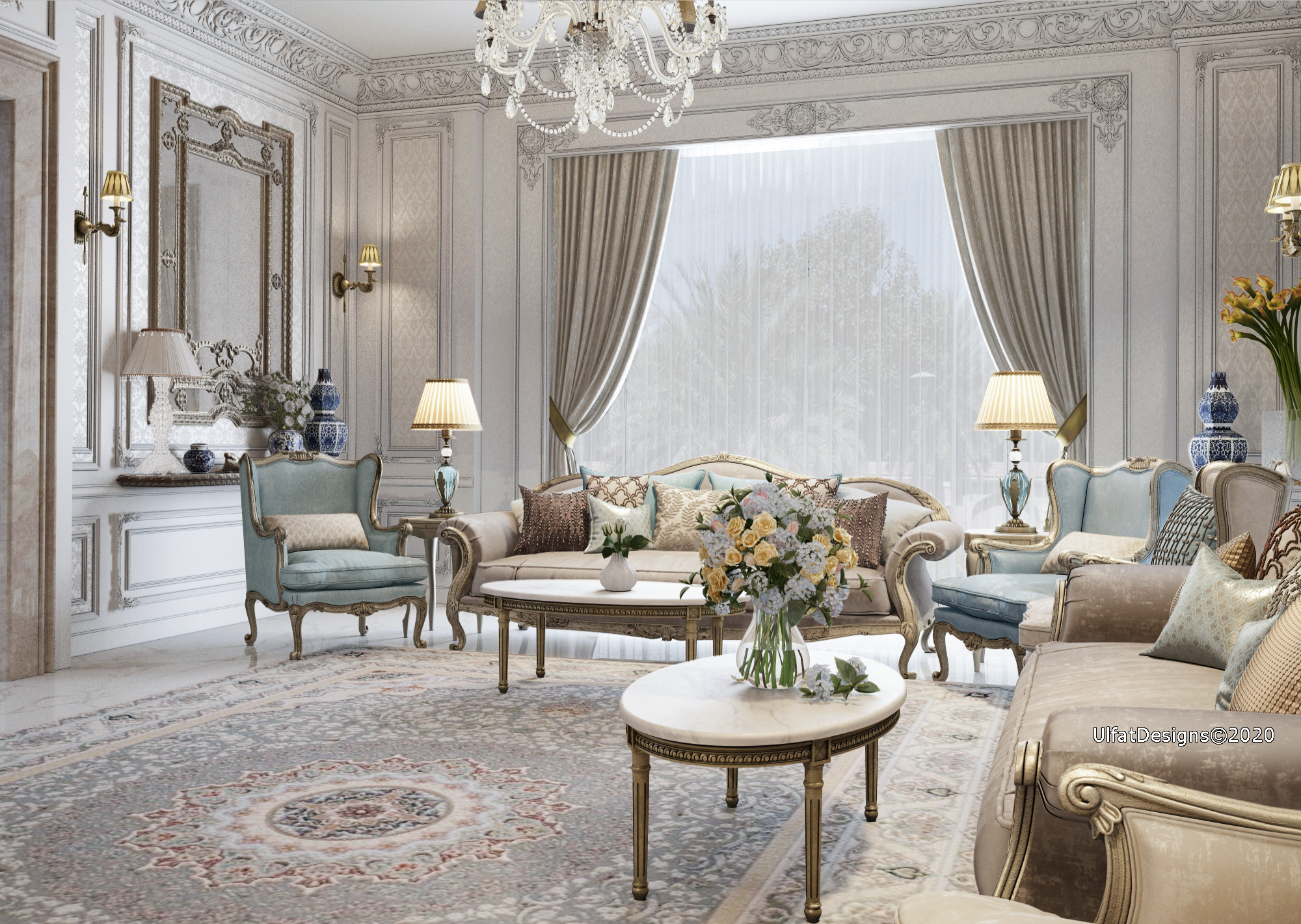 经典别墅 迪拜丨阿联酋丨Ulfat Ktaifan-6