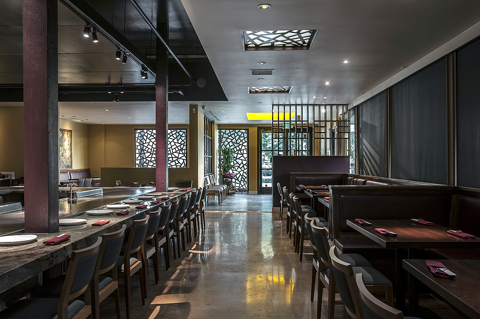 新日本铁板烧餐厅翻新-12