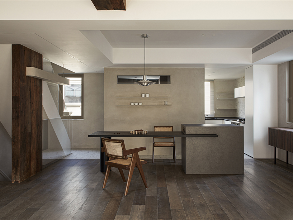 香港九龙极简风的私宅丨中国香港-2