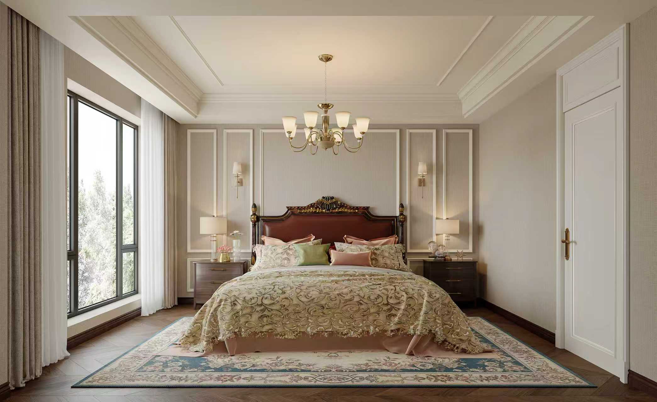 美式效果图案例-5