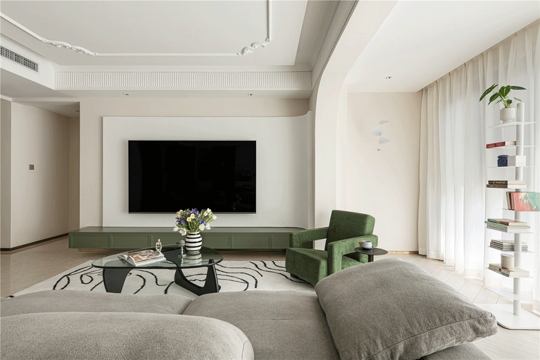 奶油小法式的浪漫丨尚舍家设计-33