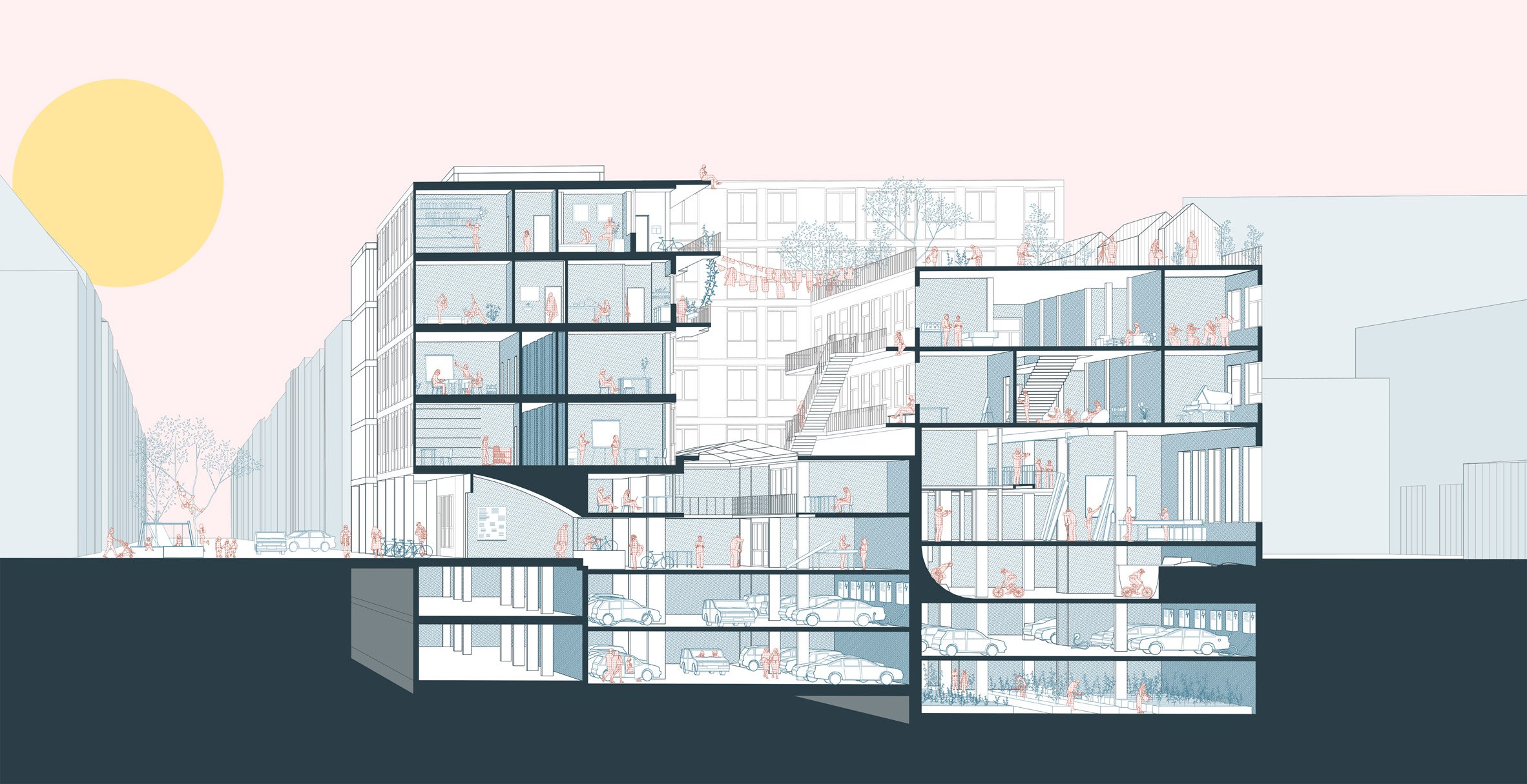 慕尼黑技术大学建筑学生探索废旧建筑再利用-37