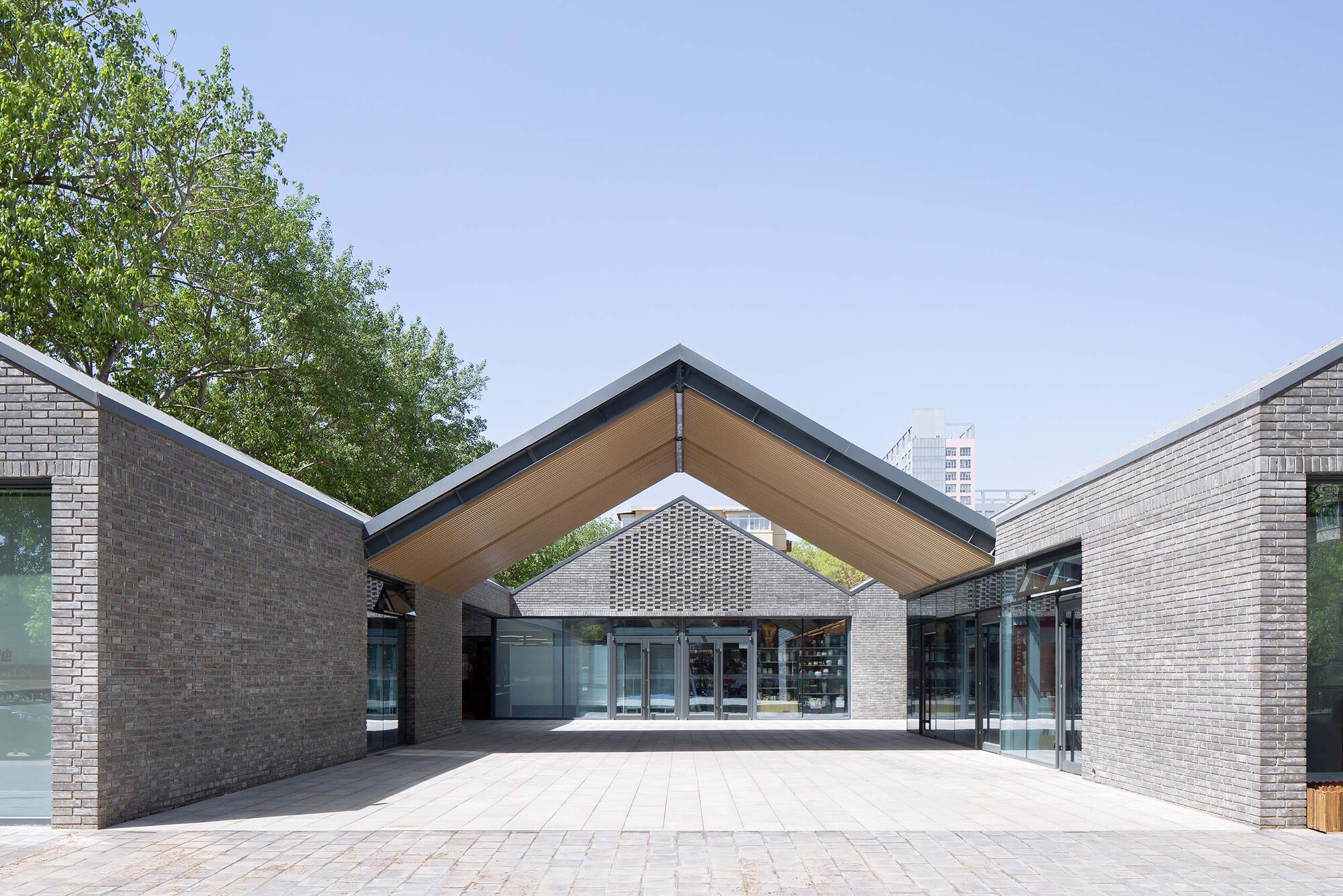 大屋顶下的庭院市场丨中国北京丨BIAD-14