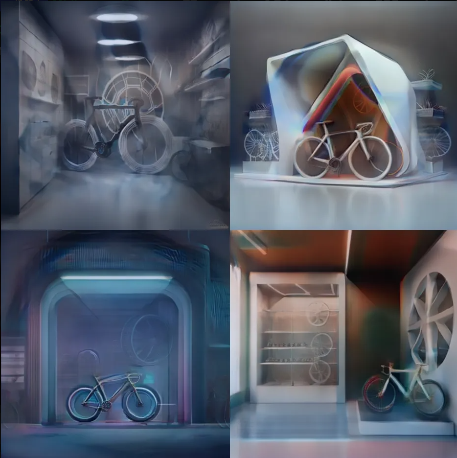 AI作品｜自行车店铺空间设计-7