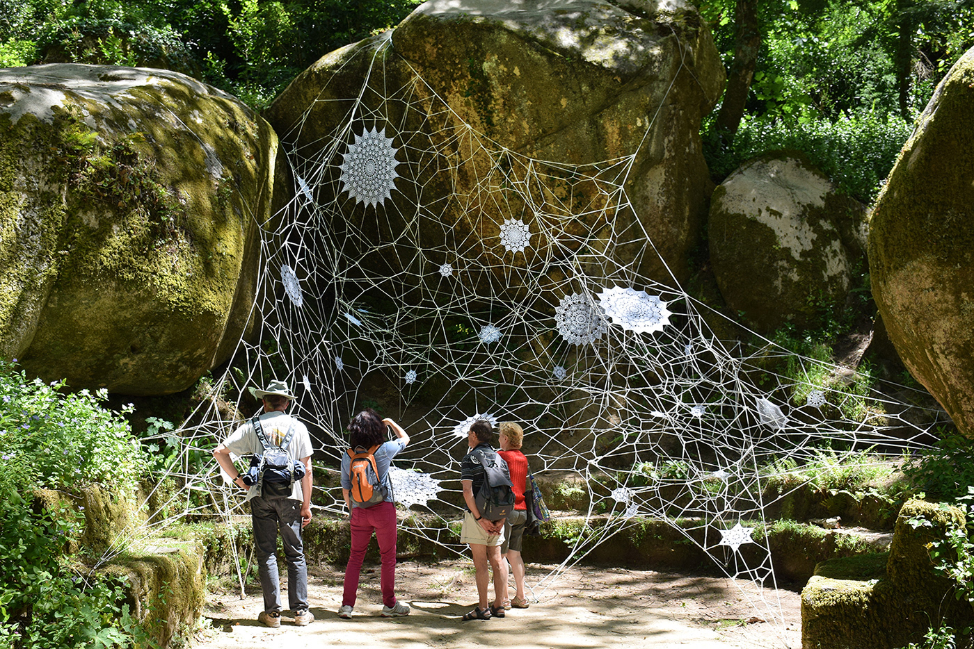 海边的诗意 lace 装置-11