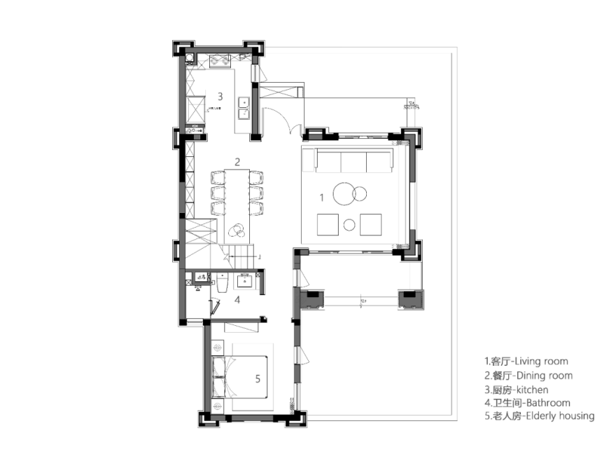 昆明金地自在城二期 135㎡合院样板间丨中国昆明丨元禾大千-62