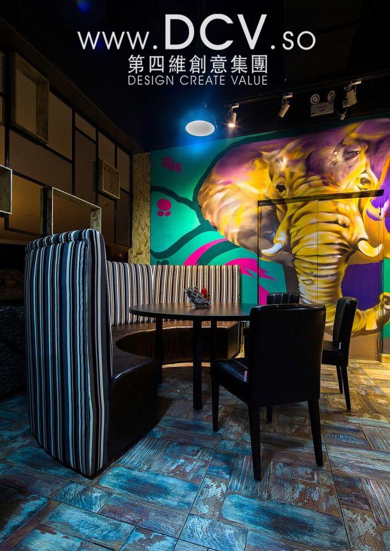 飞象披萨特色主题餐厅-15