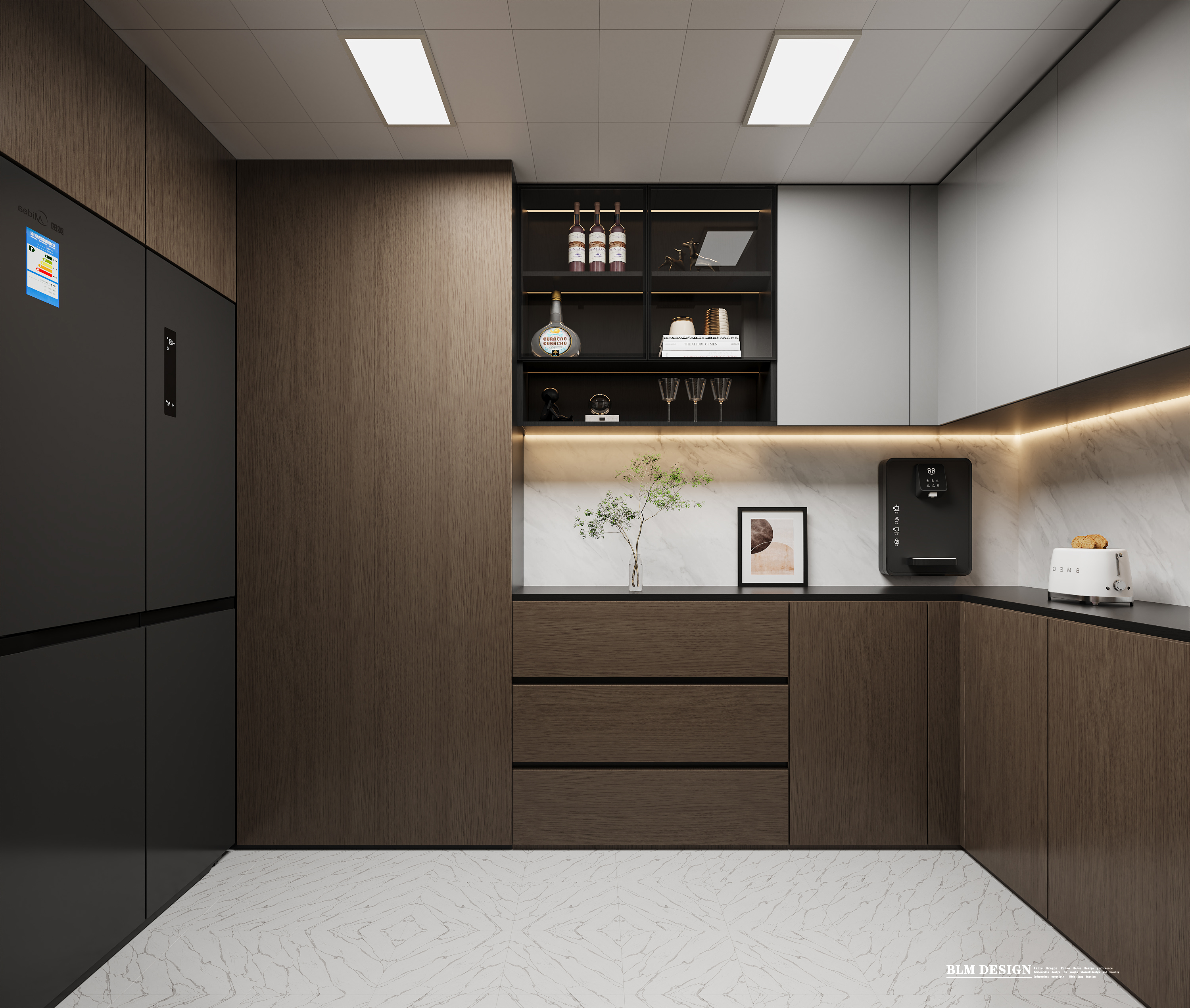 白龙马厂房效果图及家装工装方案设计制作-7