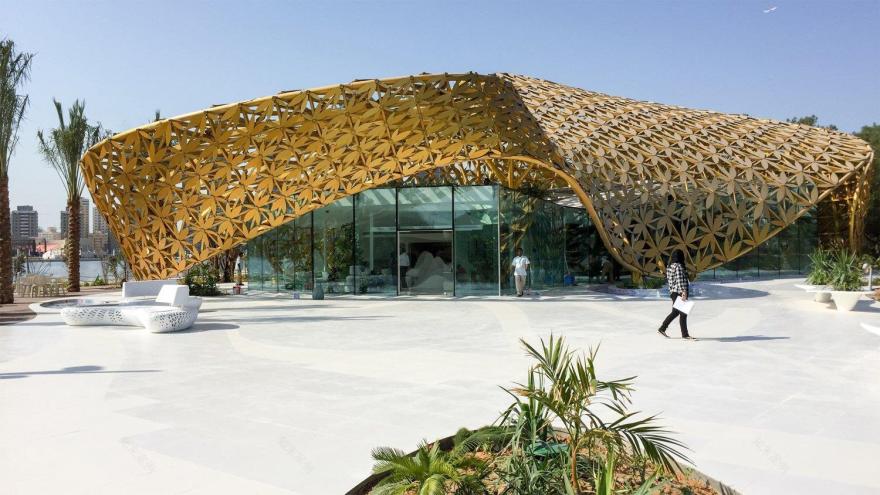 参数化设计蝴蝶展亭丨3deluxe-12