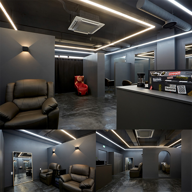 韩国 23 平美容店极简设计惊艳亮相-1